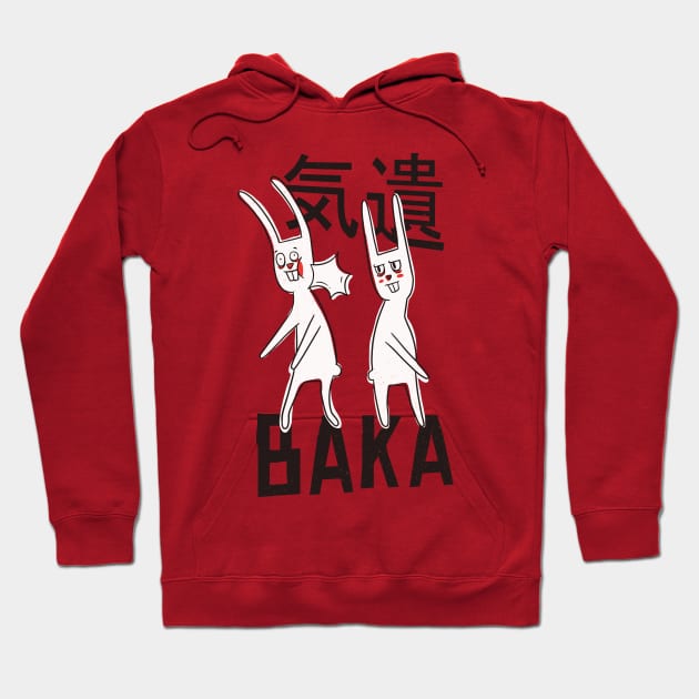 Baka Bunnies Hoodie by Threadded